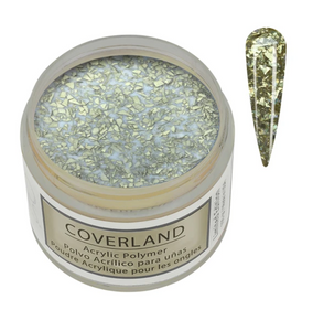 Coverland Acrylic Powder 1.5 oz "Crushed Gold" | Coverland Polvo  Acrílico 1.5 oz "Crushed Gold