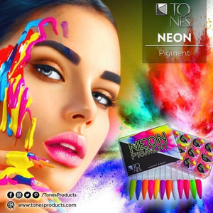 Neon Pure Pigment kit 12 jar/Set 1 gram