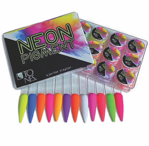 Neon Pure Pigment kit 12 jar/Set 1 gram