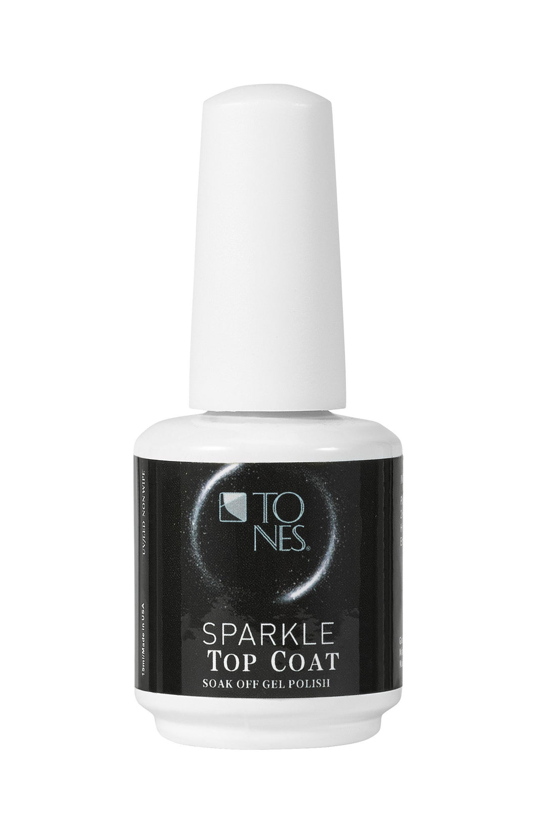 Sparkle Gel Polish Top Coat (Silver) - 16 ml / 0.56 fl oz |